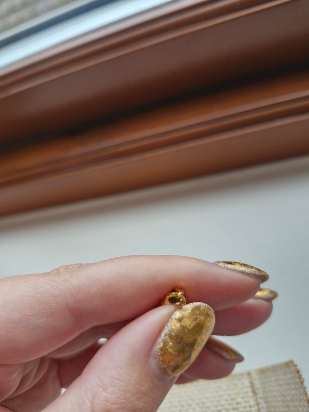 Customer photo review of CROIX necklace