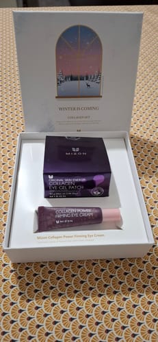 Customer photo review of Mizon - Coffret au collagène anti-âge Winter is Coming