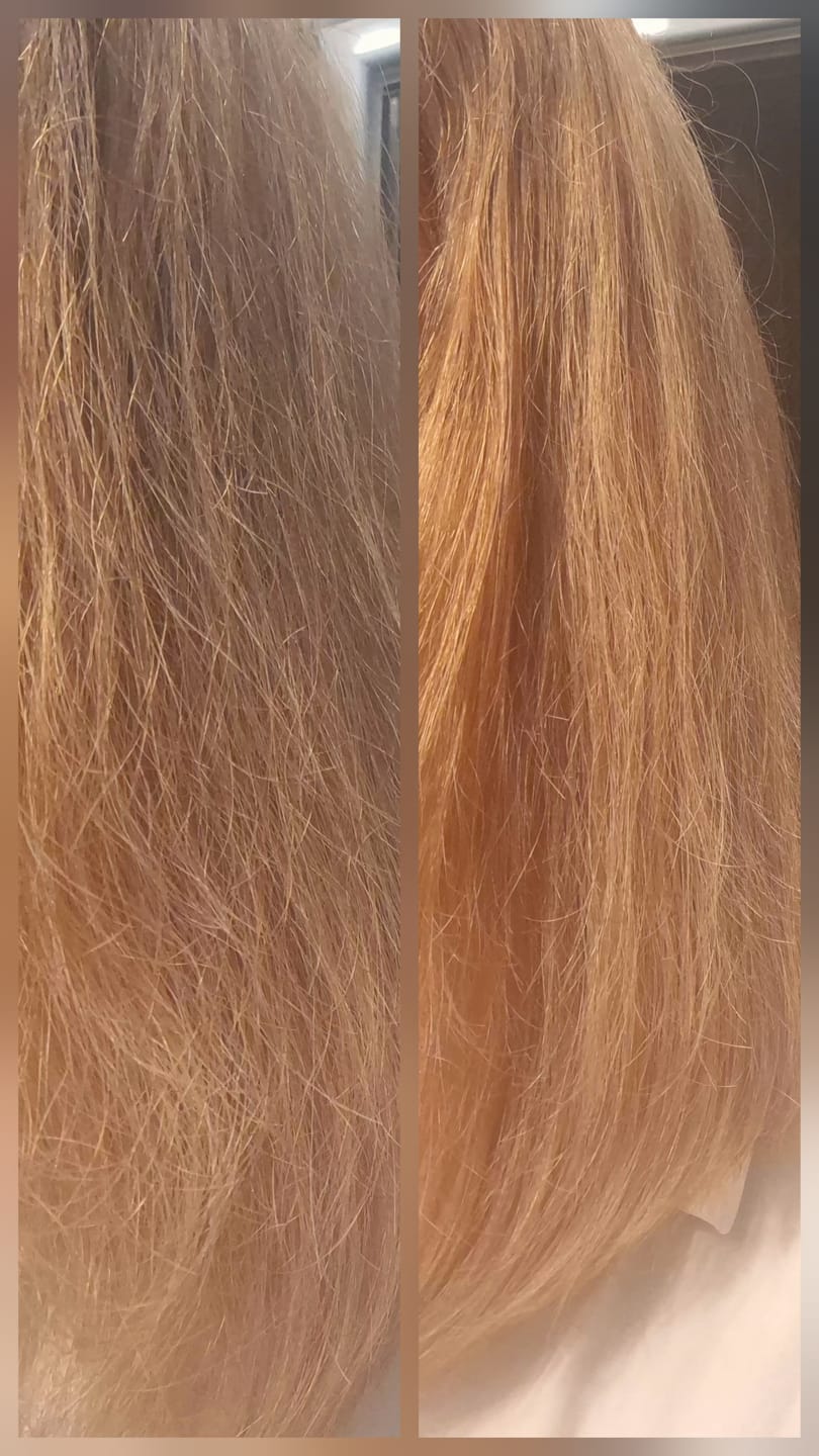Customer photo review of Izsmidzināmais līdzeklis matiem A'pieu Raspberry Vinegar Hair Mist