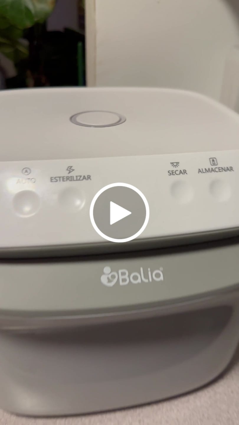 Customer video review of Esterilizador de mamaderas con Secador
