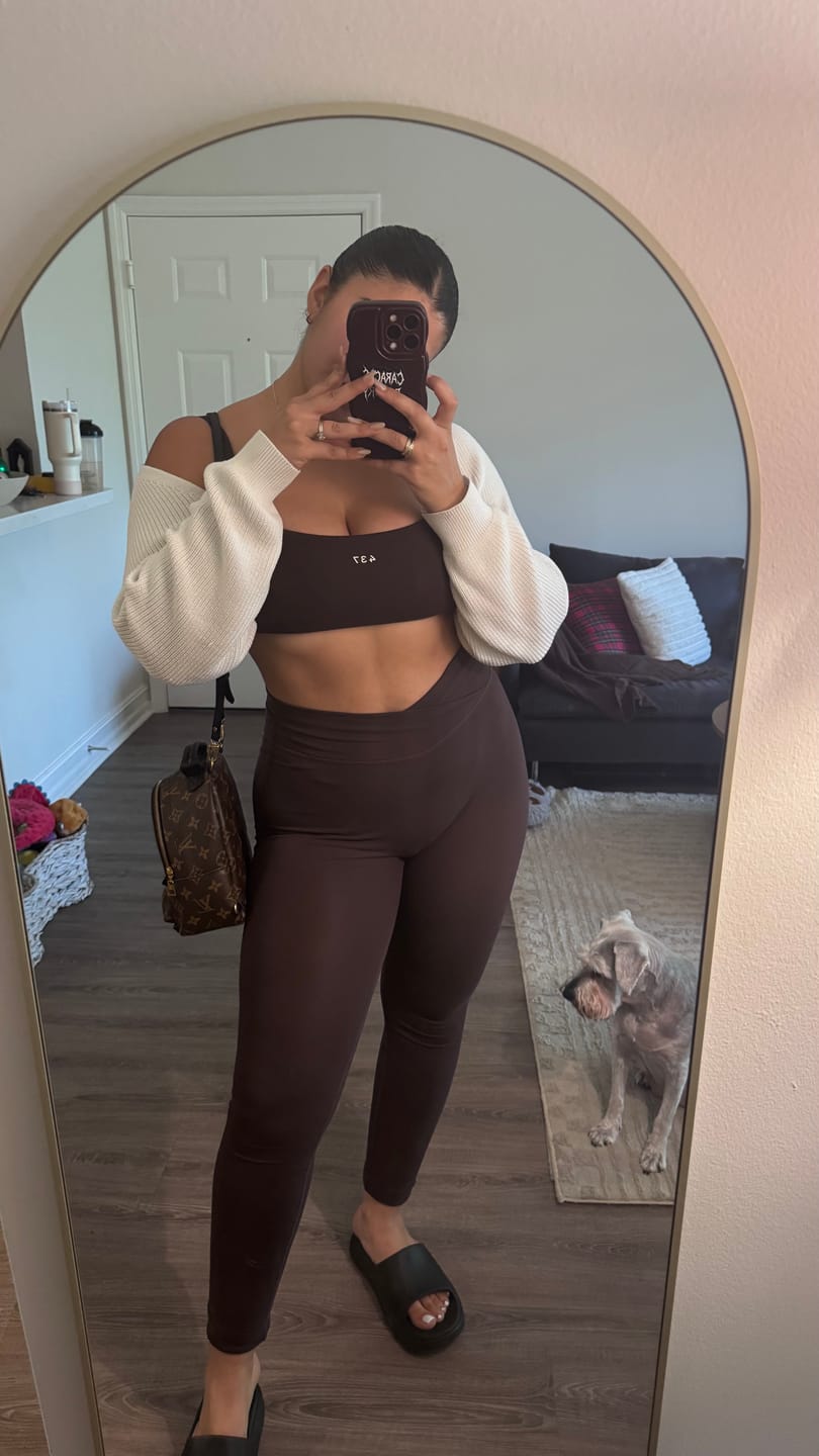 Customer photo review of The Micro Bra / Espresso