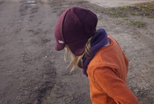 Customer photo review of Upcycling Kaschmir Schal Aster