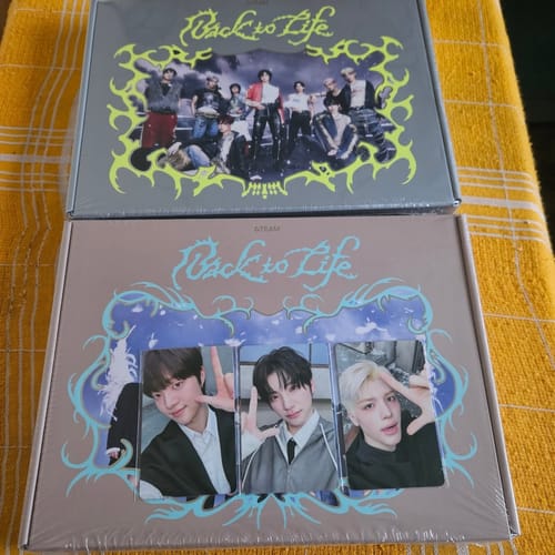 Customer photo review of &TEAM KR 1st Mini Album [Back to Life] (Lucky draw)