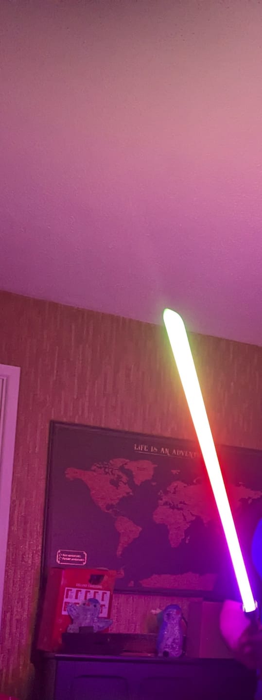 Customer photo review of Thin Neck Saber - Model Obi-Wan E3