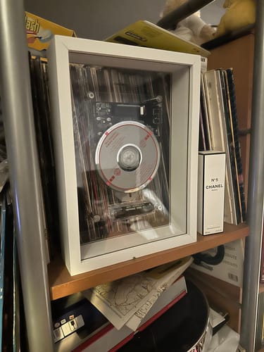 Customer photo review of M1 Music Frame CD Player