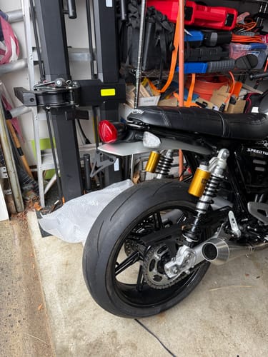 Customer photo review of Triumph Speed Twin 1200 & RS Tail Tidy Kit - 2019-2026