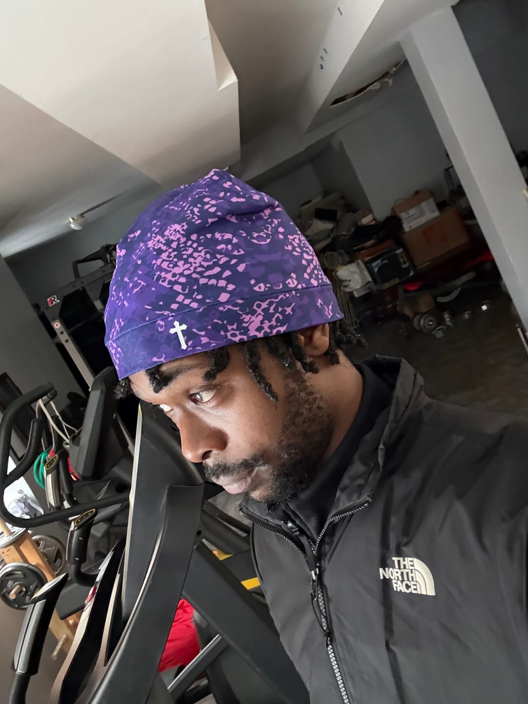 Customer photo review of Espio - Skull Cap (Purple Camo)