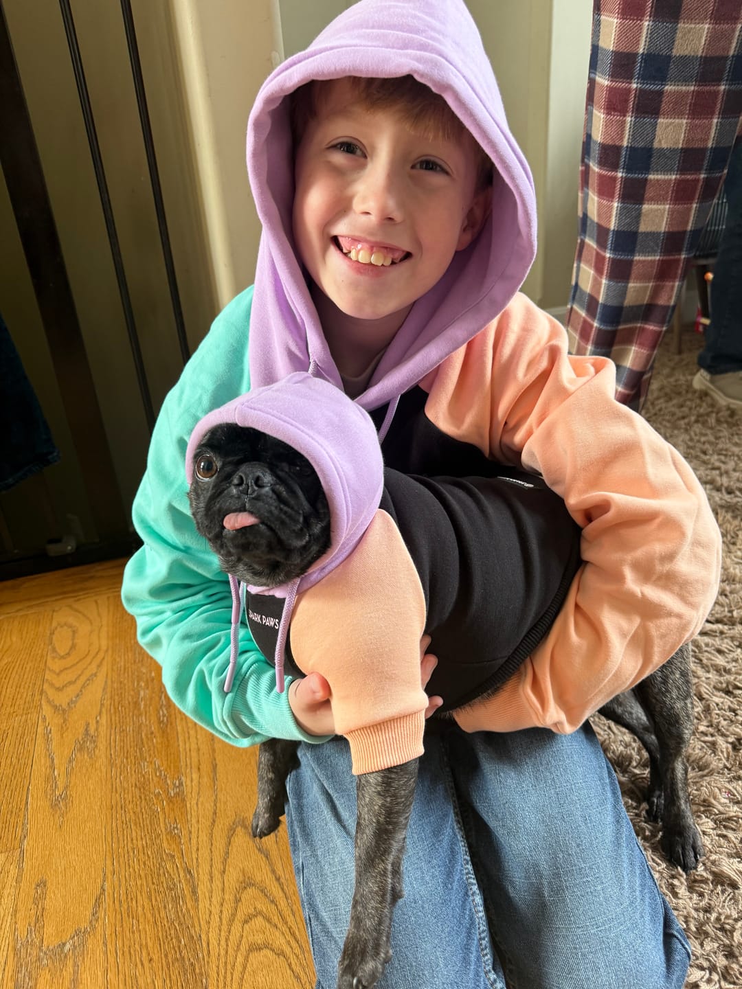Customer photo review of Cyber Punk Human Hoodie