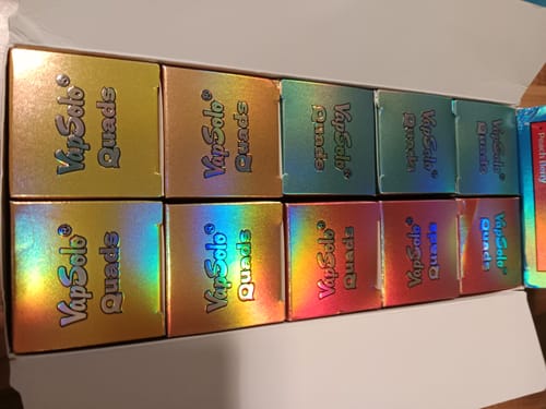 Customer photo review of VAPSOLO QUADS 80000 4en1 | 4 sabores