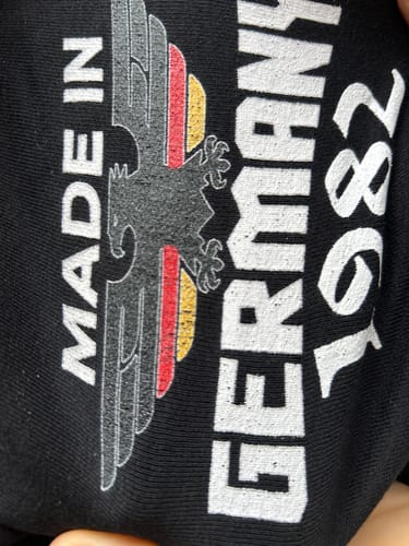 Customer photo review of Made in Germany Jahrgang - Personalisierbar