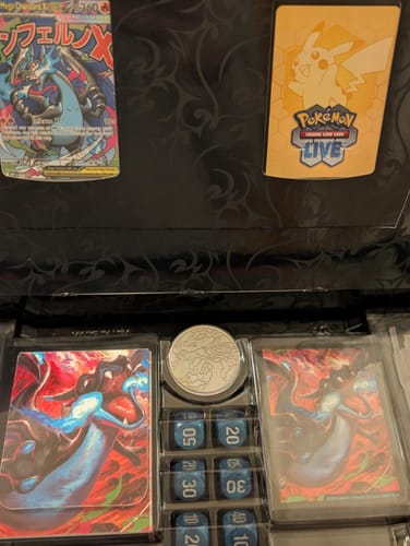 Customer photo review of Mega Charizard X ex Ultra Premium Collection