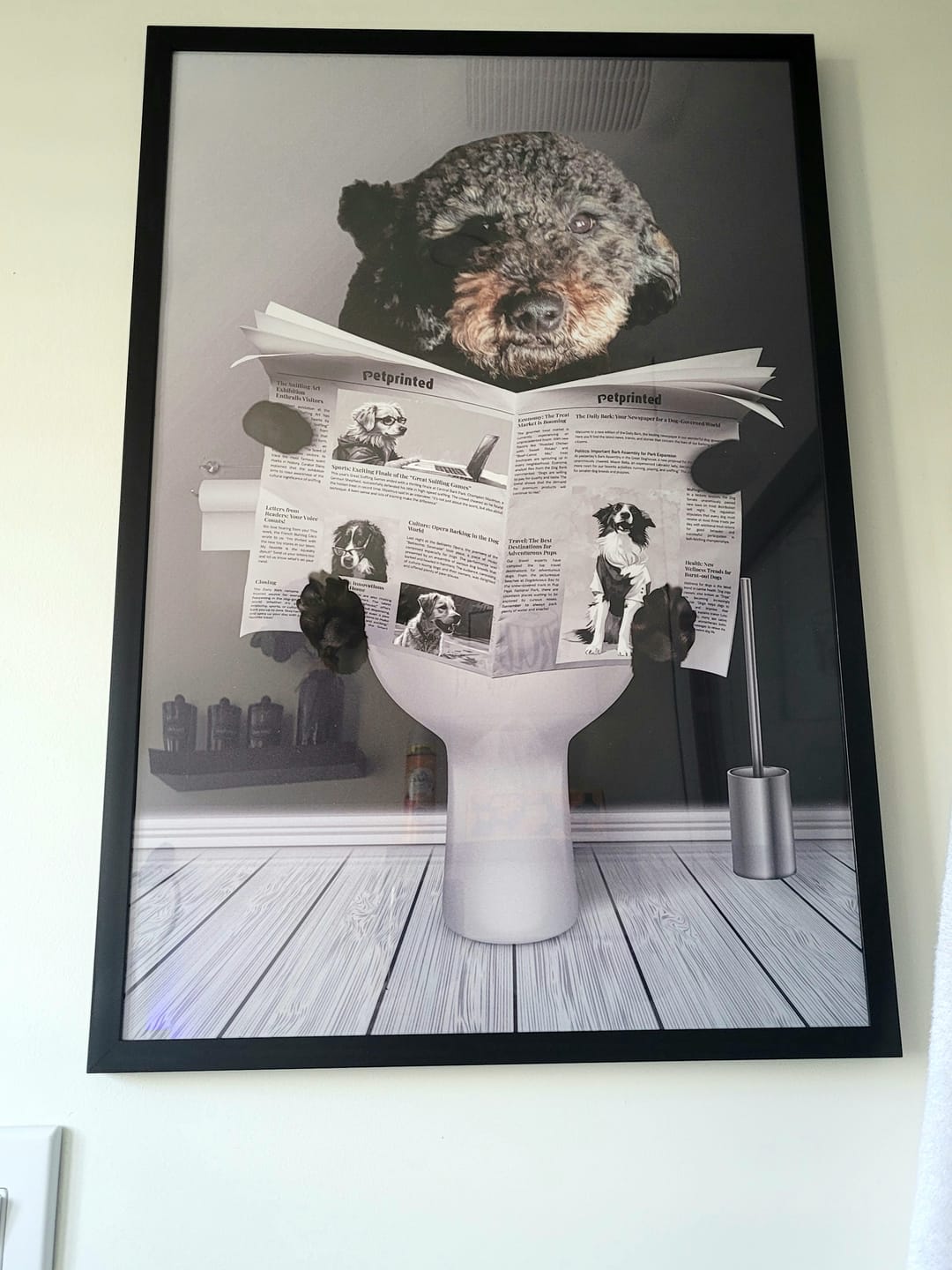 Customer photo review of Important meeting - Personalized Poster