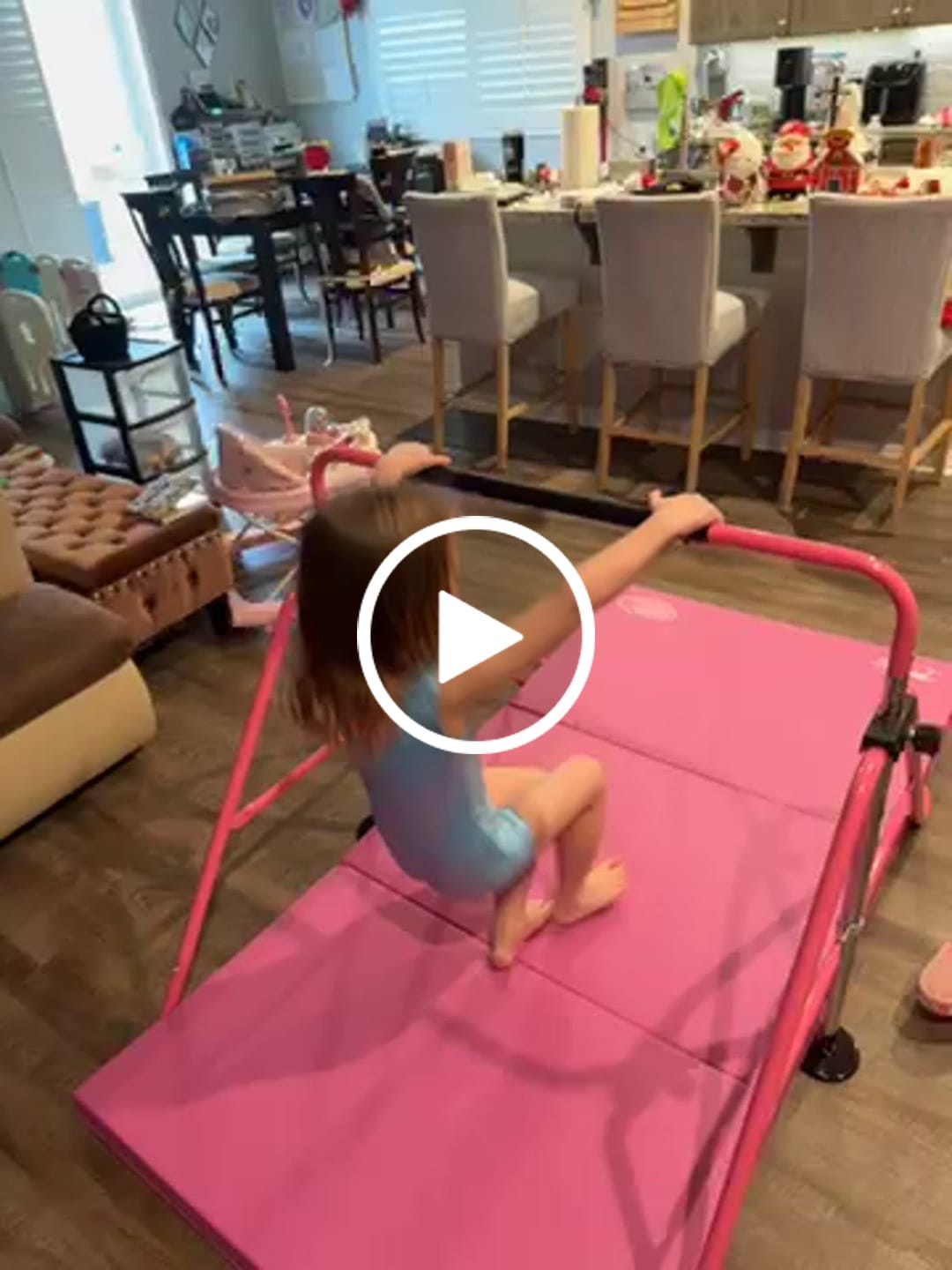 Customer video review of Kangaroo Hoppers Kids’ Gymnastics kip bar bundle