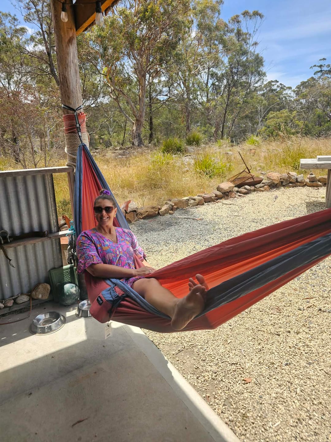 Customer photo review of Lightweight Double Hammock