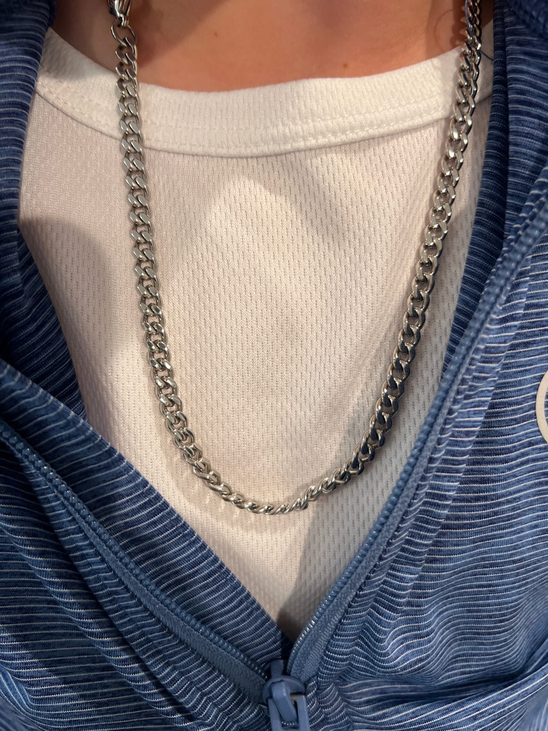 Customer photo review of 5mm Cuban Link Chain