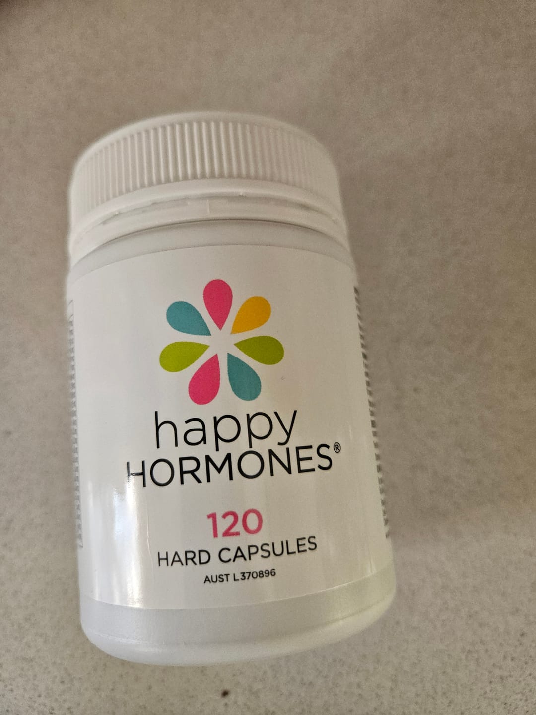 Customer photo review of Hormone Balance Supplement - Happy Hormones® Capsules