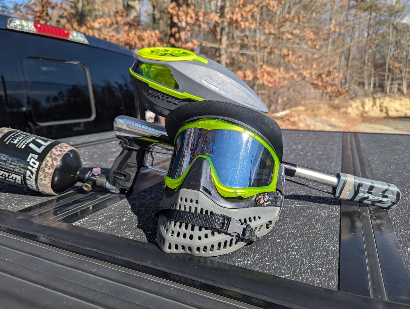 Customer photo review of JT™ PROFLEX LE GOGGLE FRAME - HIGHLIGHTER VOLT