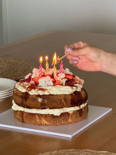 Customer photo review of victoria sponge