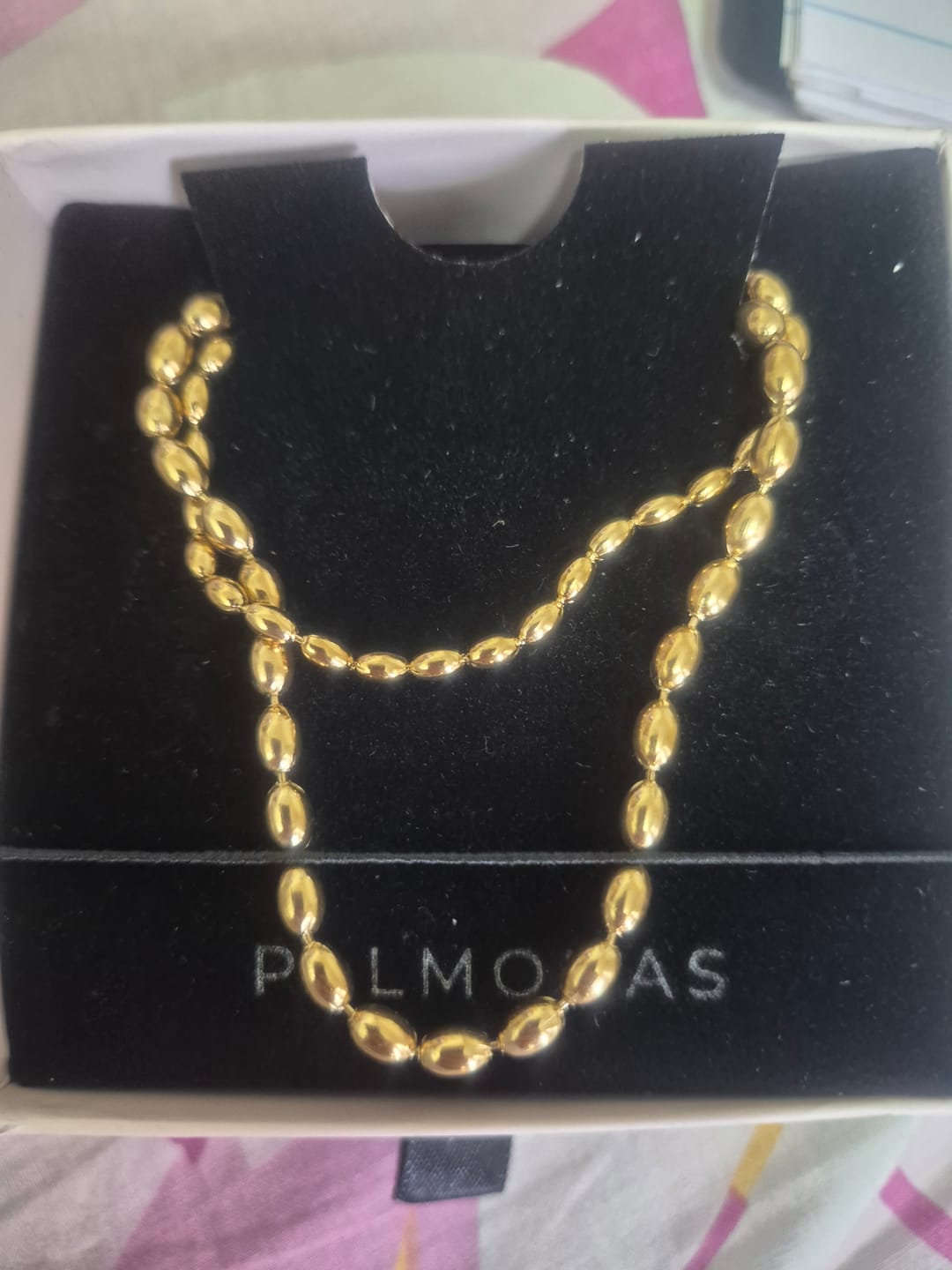 Customer photo review of Beaded Bliss Necklace