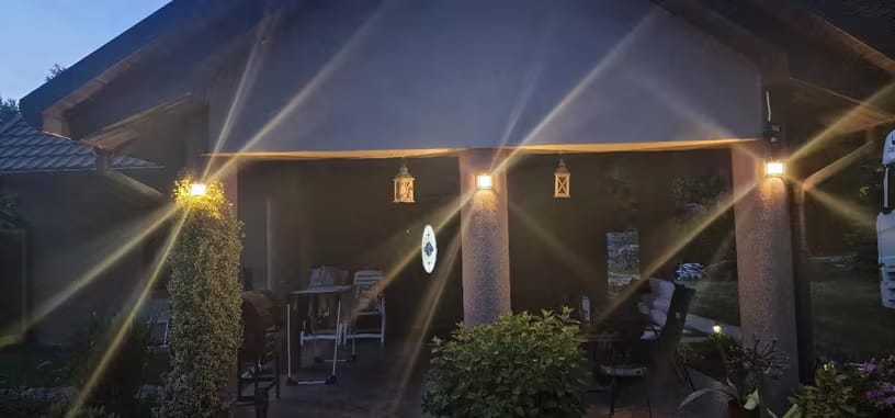 Customer photo review of Solea - L'éclairage solaire intelligent