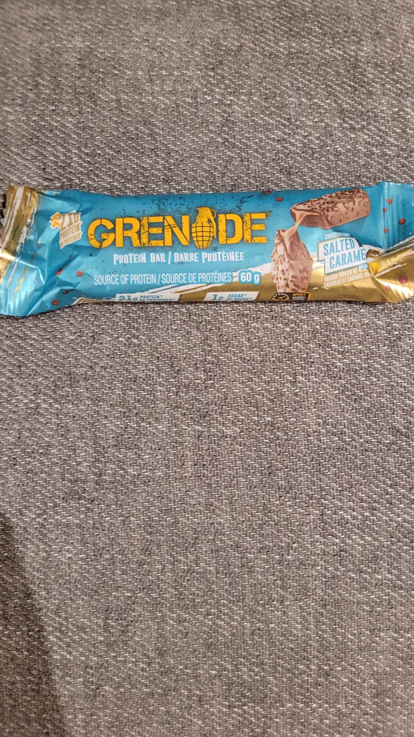 Customer photo review of Grenade - Barre protéinée - 60g