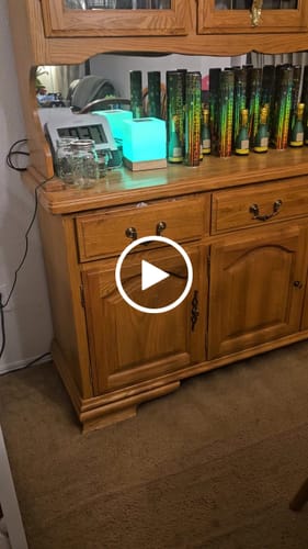 Customer video review of Modern Cube Lamp