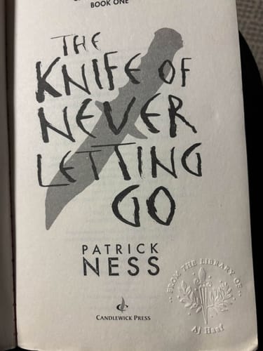 Customer photo review of Custom Book Embosser