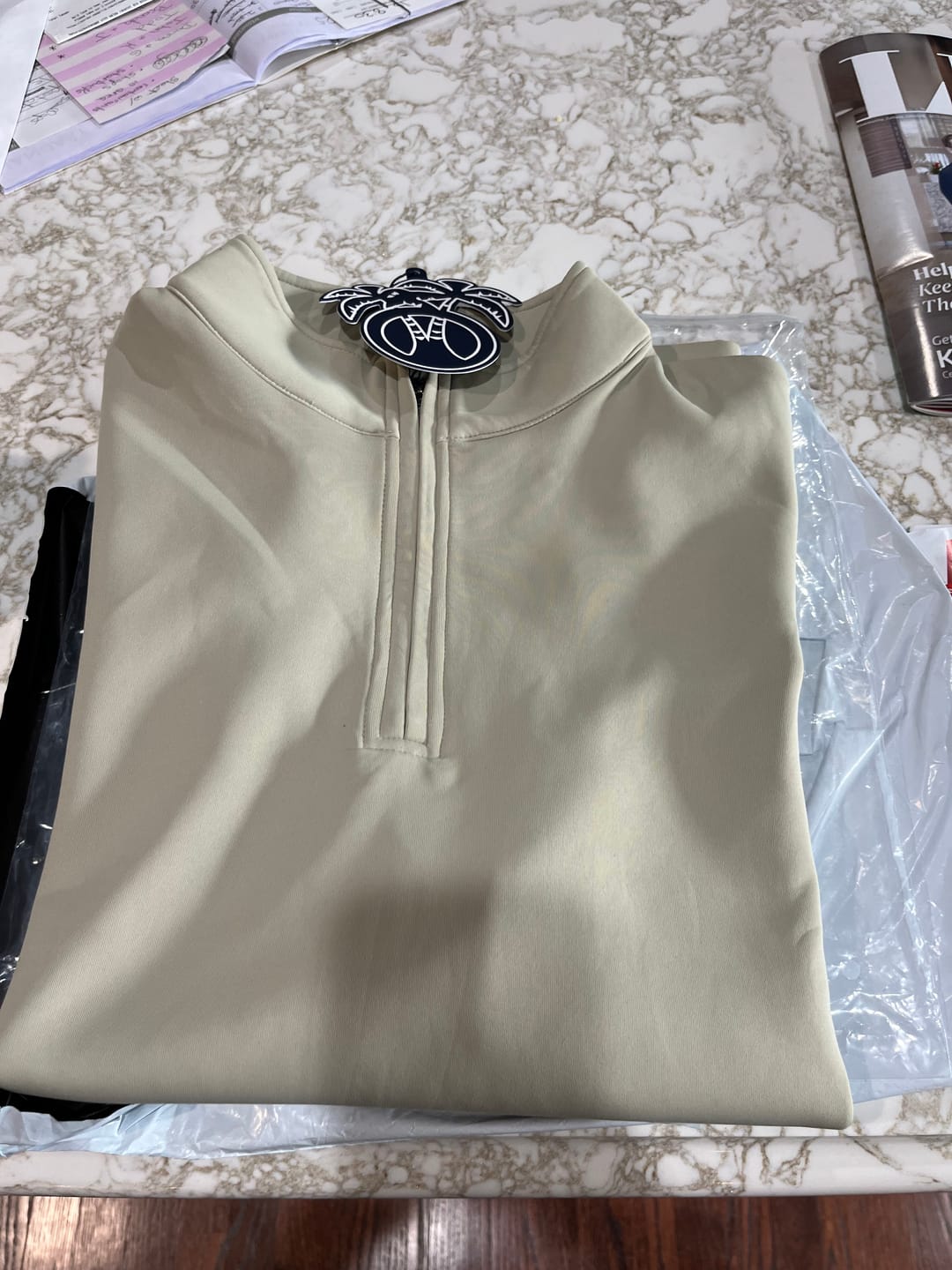 Customer photo review of Infinity 1/4 Zip