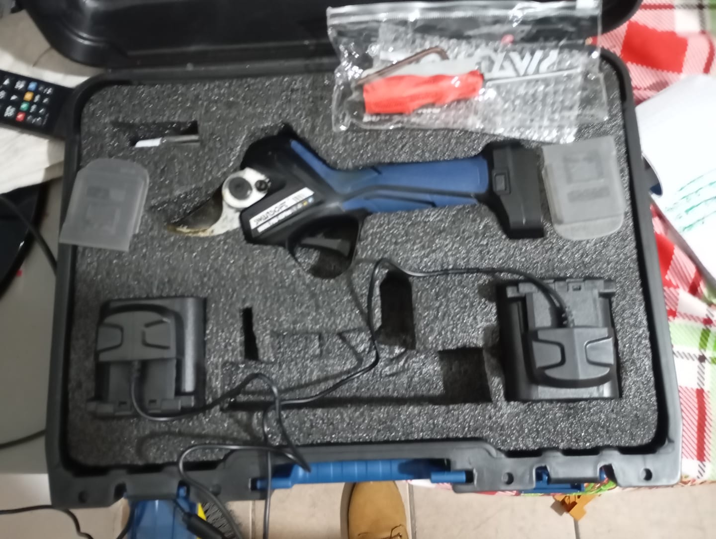 Customer photo review of Forbici Swansoft PRU-45 PLUS
