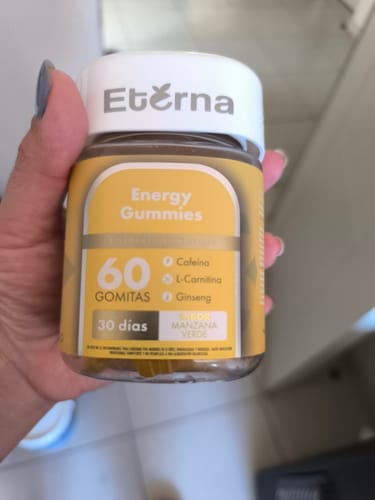Customer photo review of Gomitas de Cafeína