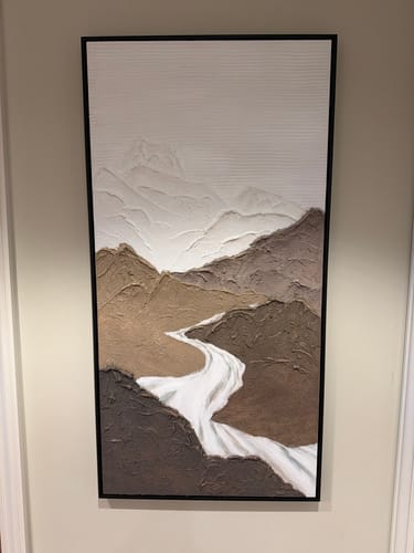 Customer photo review of Wabi-Sabi Wall Art #TX218