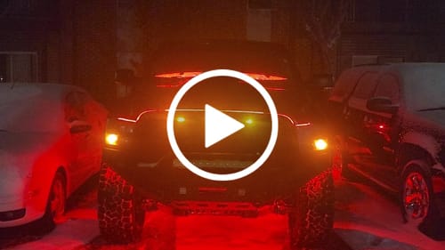 Customer video review of LED Windshield Eyes │ Night-Time Visibility With Style