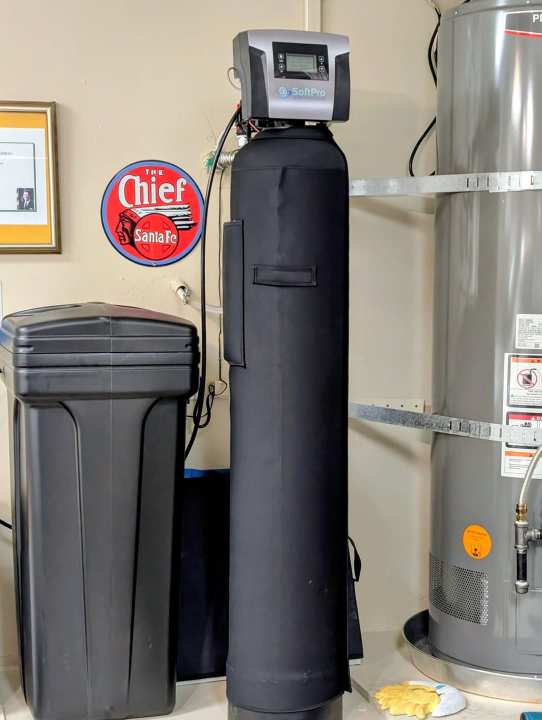 Customer photo review of SoftPro® Elite HE Water Softener for City Water (Best Seller & Lifetime Warranty)