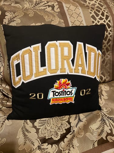 Customer photo review of T-Shirt Pillows