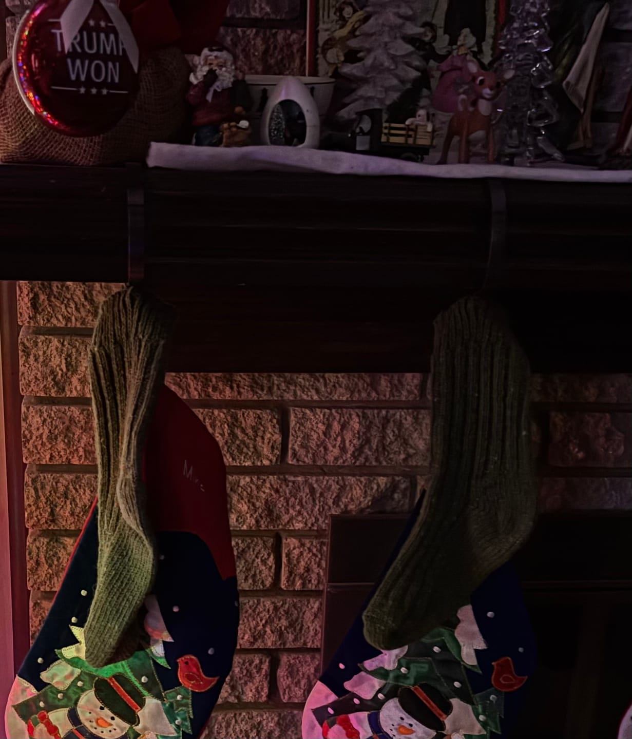 Customer photo review of Donegal Yarn Socks