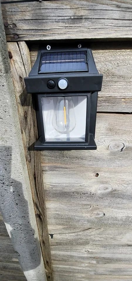 Customer photo review of Solea - L'éclairage solaire intelligent