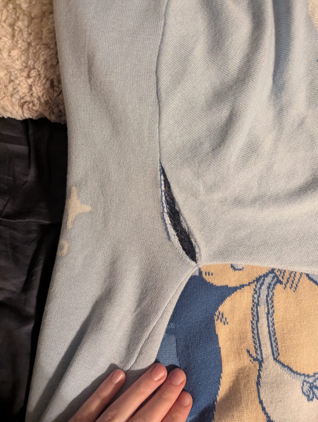 Customer photo review of Sand Castle Girl Sweater