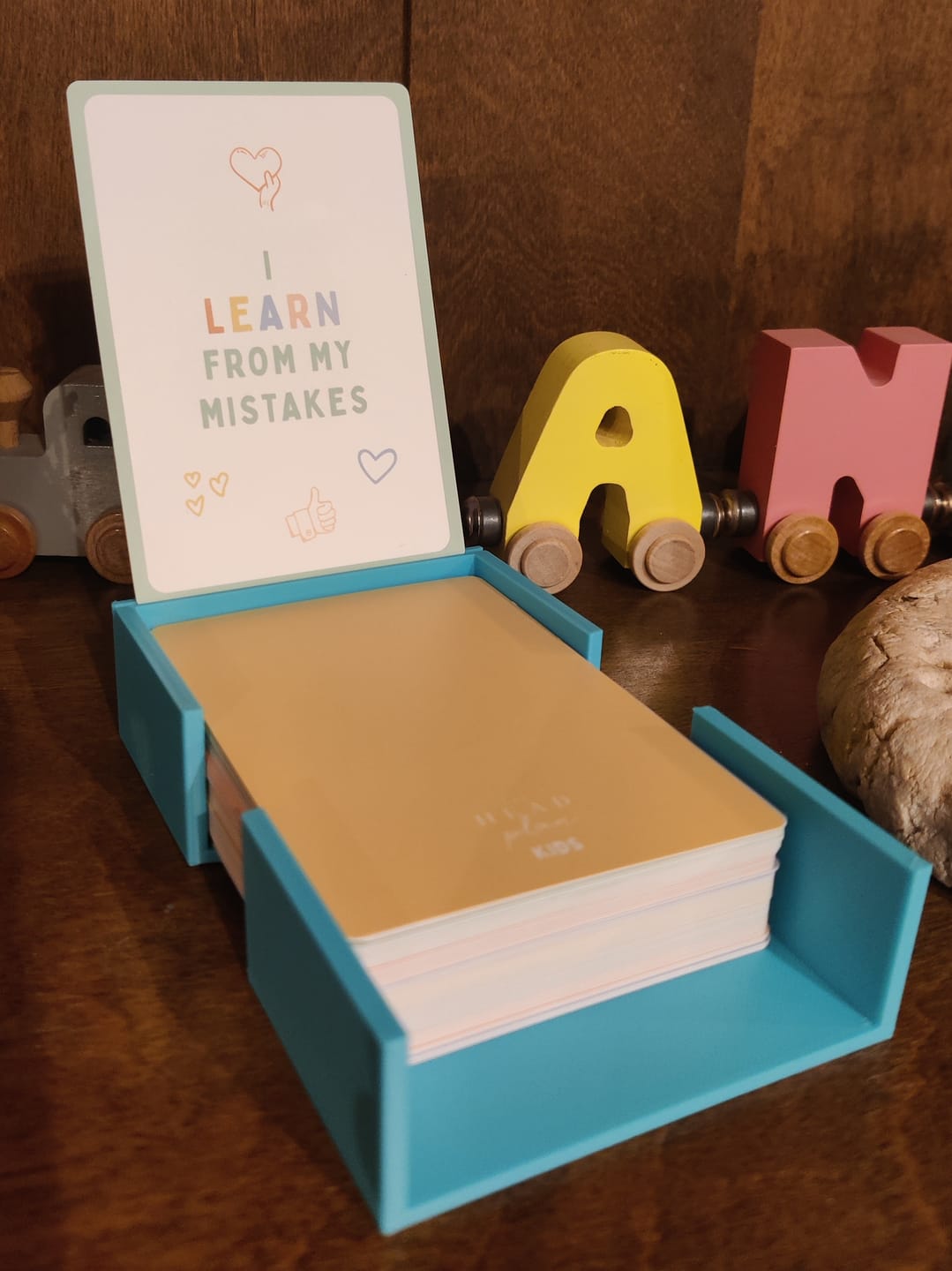 Customer photo review of Kids Affirmation Cards