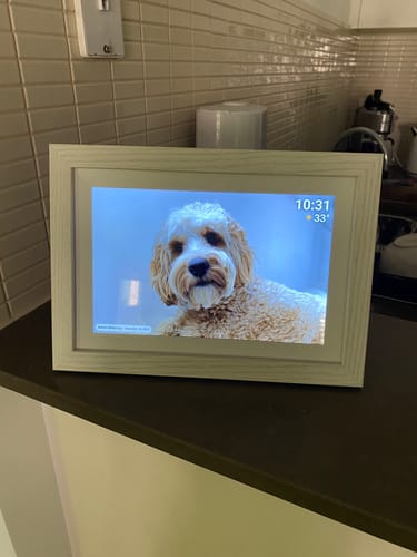 Customer photo review of Digital Photo Frame