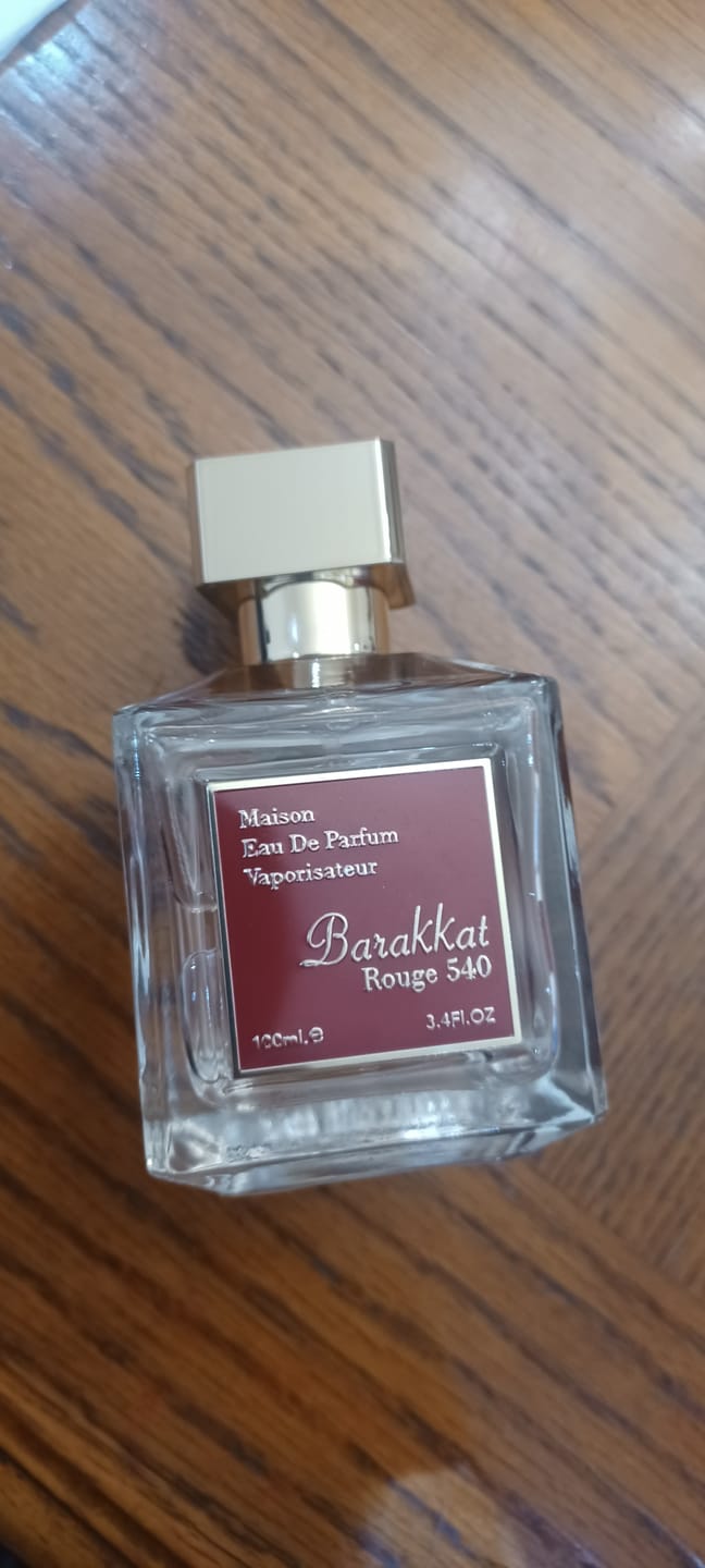 Customer photo review of Barakkat Rouge 540 EDP 100ml