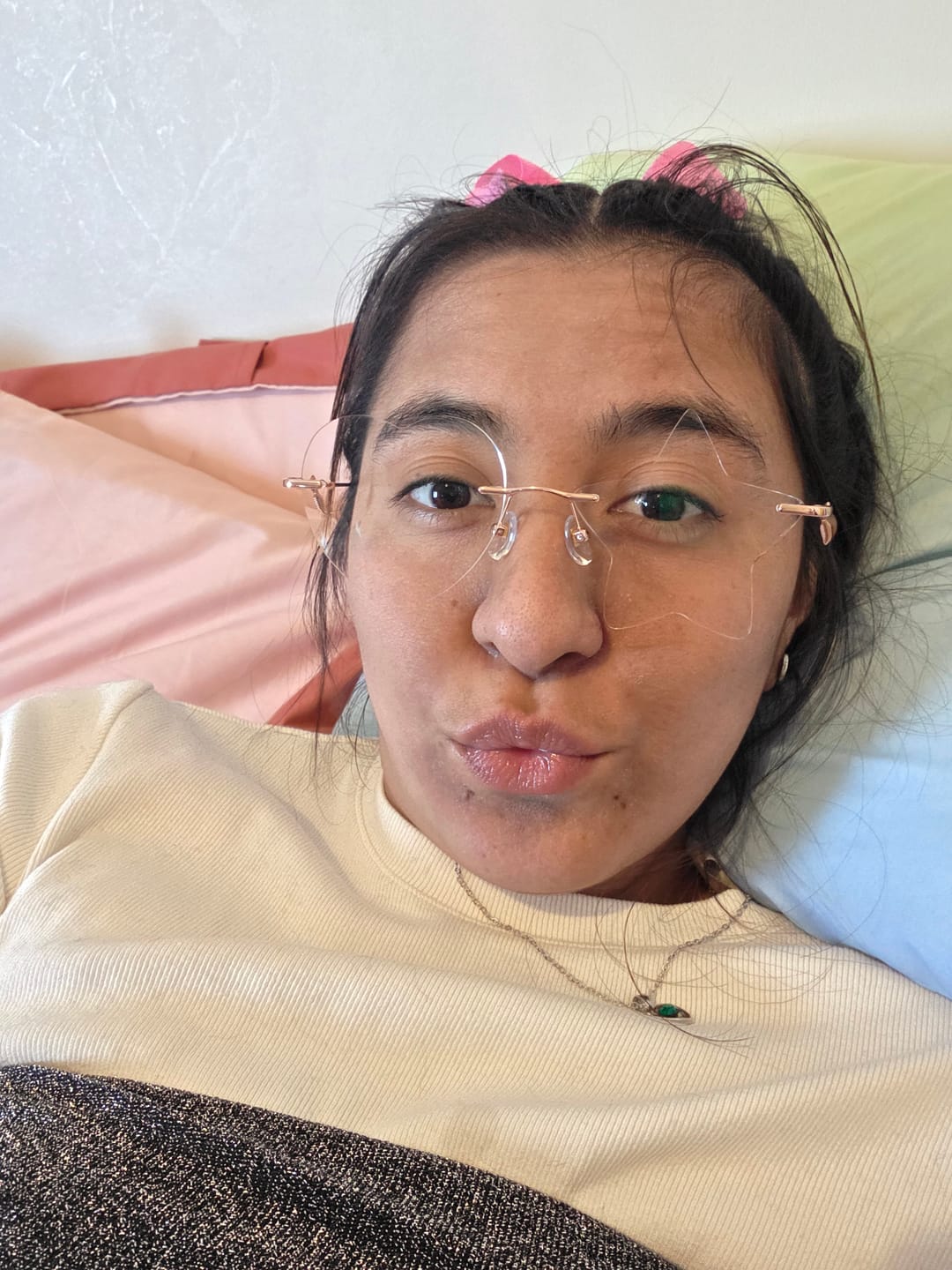Customer photo review of Luvia Eyeglasses
