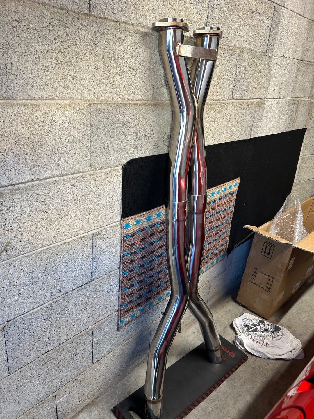 Customer photo review of Corvette C7 3" 6.2L V8 3" Connection Performance X-Pipe