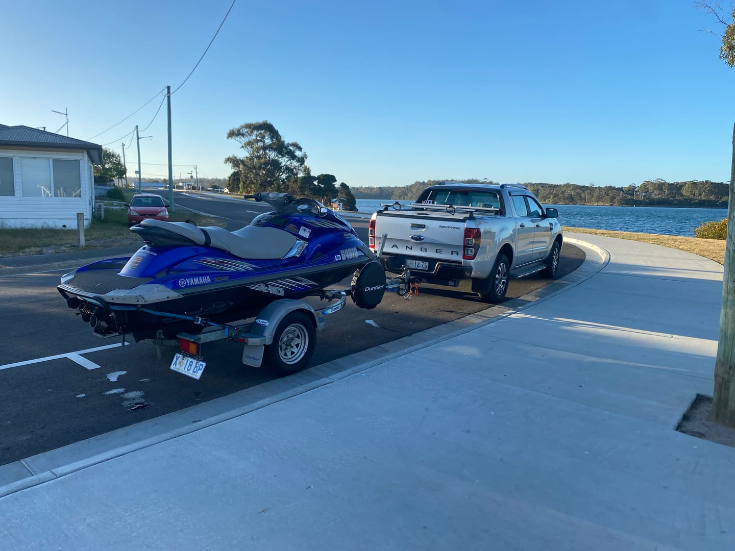 Customer photo review of JET TECH PWC GUNNEL TRACTION PADS