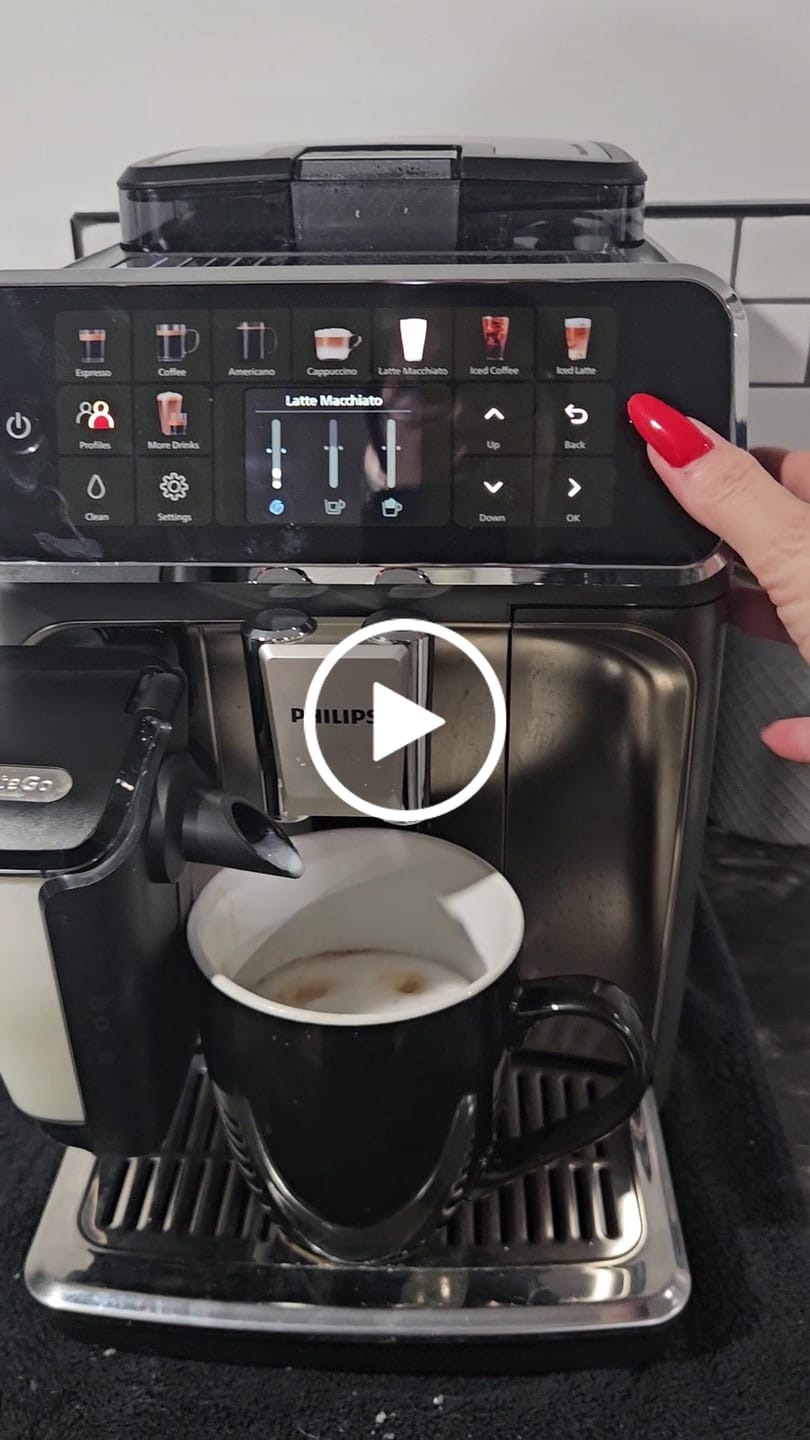 Customer video review of Philips - Series 5500 LatteGo EP5544/90
