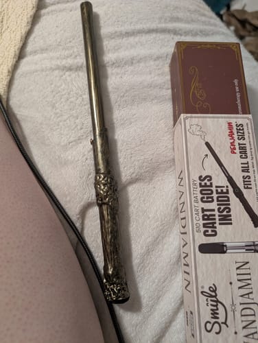 Customer photo review of Wandjamin Cart Battery with LED Light & Slide to Hide Feature