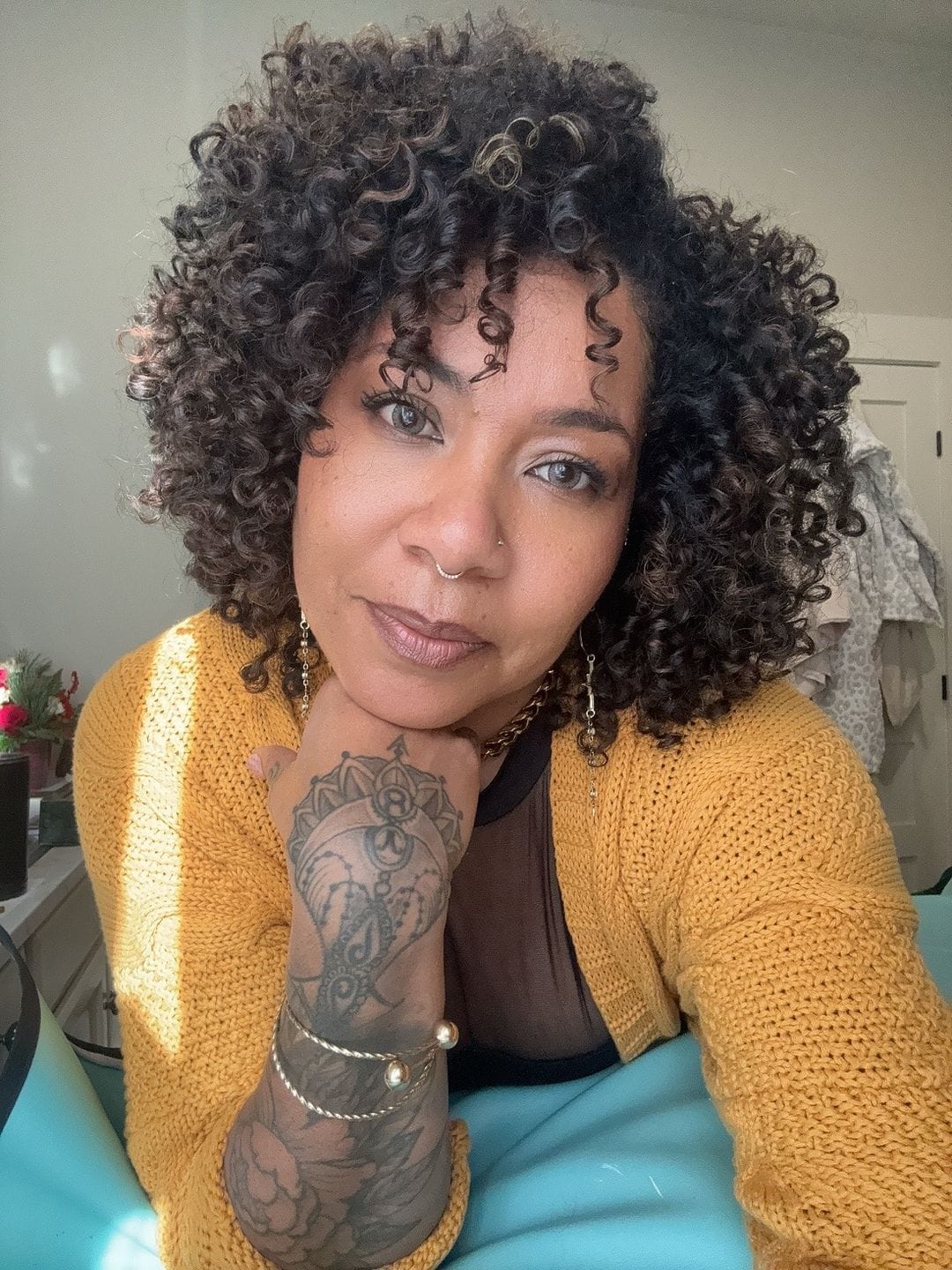 Customer photo review of LAVISH Leave-In Conditioning Styler