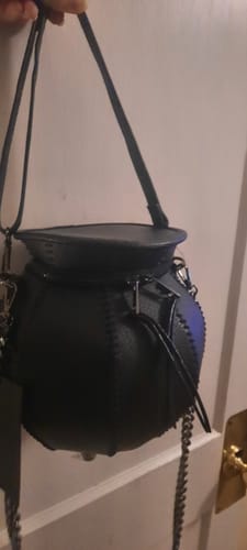 Customer photo review of Cottage Witch Cauldron Crossbody Bag
