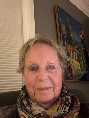 Reviewer's portrait showing her healthy skin after using The Freedom Face Whip.