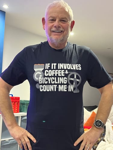 Customer photo review of Involves coffee 183 T-shirt
