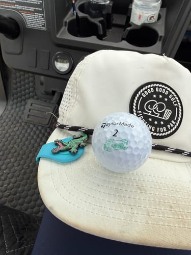 Customer photo review of Alligator - Ball Marker